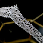 Asnora Crystal Princess Bridal Tiara - Elegant Wedding Hair Accessory for Brides