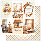 Autumn Florals Basics 6x6 Paper Collection 35448
