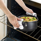 T-FAL Non-Stick Stackables 10pc Cookware Set - B198SA74