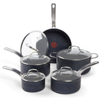 T-FAL B934SA74 Stone Shield 10pc Cookware Set - Blemished package with full warranty