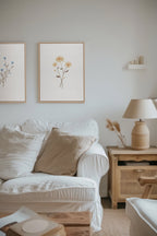 BOUQUET RUSTIQUE (2 Oeuvres sur toile étirée)