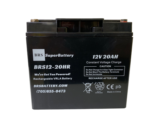 BRS12-20HR – 12V 20Ah Battery