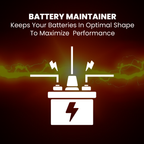 BRS Super Charger BRS612 - 6V/12V Trickle Charger - Battery Maintainer & Rejuvenator