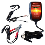 High Performance BRS30L-BS 2 Year Warranty & Smart Charger / Maintainer Combo Bundle Kit  12v Sealed AGM PowerSports Battery