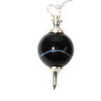 Black Onyx Ball and Point Pendulum - 3 Pack