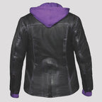 Unik International Women's Hoodie Motorcycle Jacket