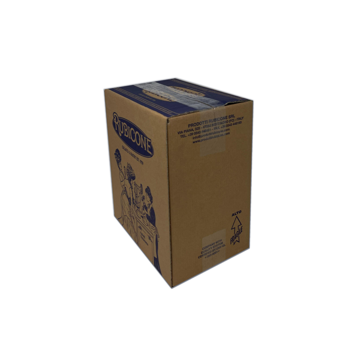 Sugarfree Chocolate Topping - 1 KG Squeeze Bottle - Rubicone Canada - Ships Free Within Canada on Orders Above CAD $199