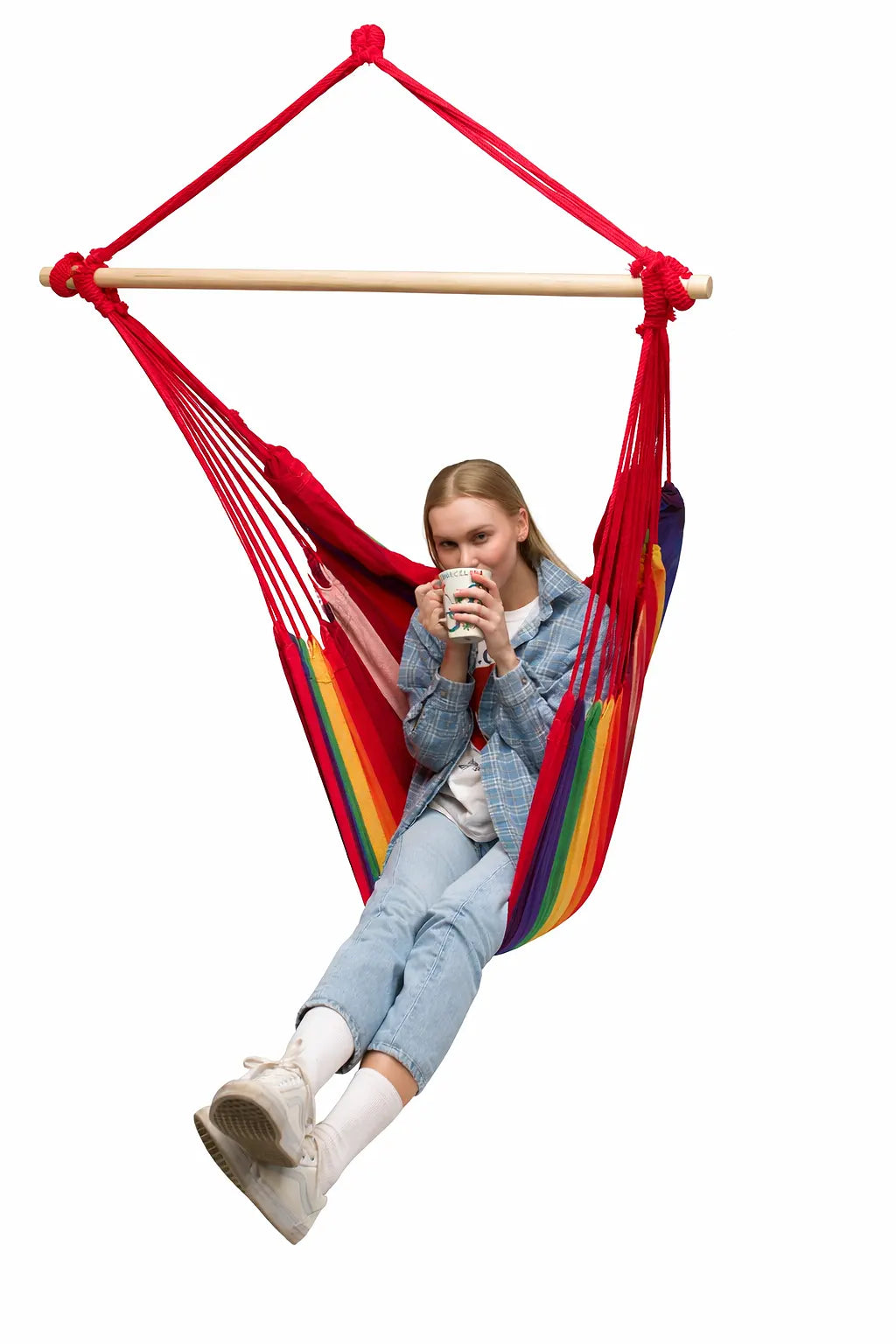 Brazilian Hammock Chair with Universal Chair Stand