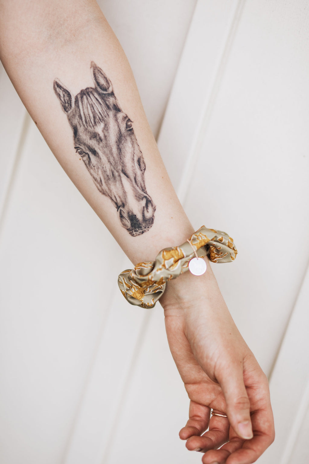 Sketch Horse Scrunchie