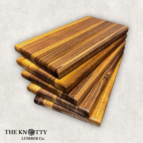 Black Walnut Bar Board Blanks - 10x5.5"