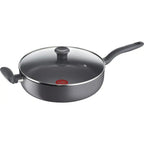 T-FAL 10Pc Hard Titanium Cookware Set - C706SC55