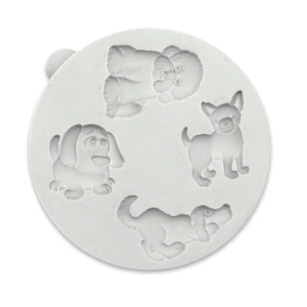 Miniature Puppies Silicone Mould