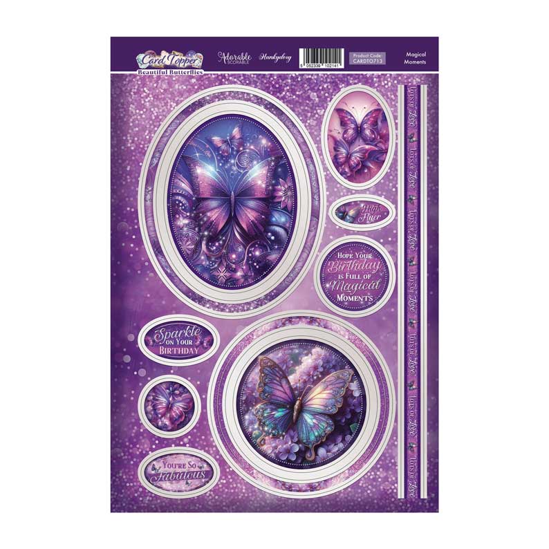 Magical Moments Card Topper Sheet