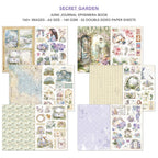 Secret Garden Junk Journal & Ephemera Book A4 32/Pkg