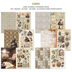 Codex Junk Journal & Ephemera Book A4 32/Pkg