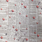 Deluxe Paris Je t’aime Paper Silver 6"x6" 5/Pkg
