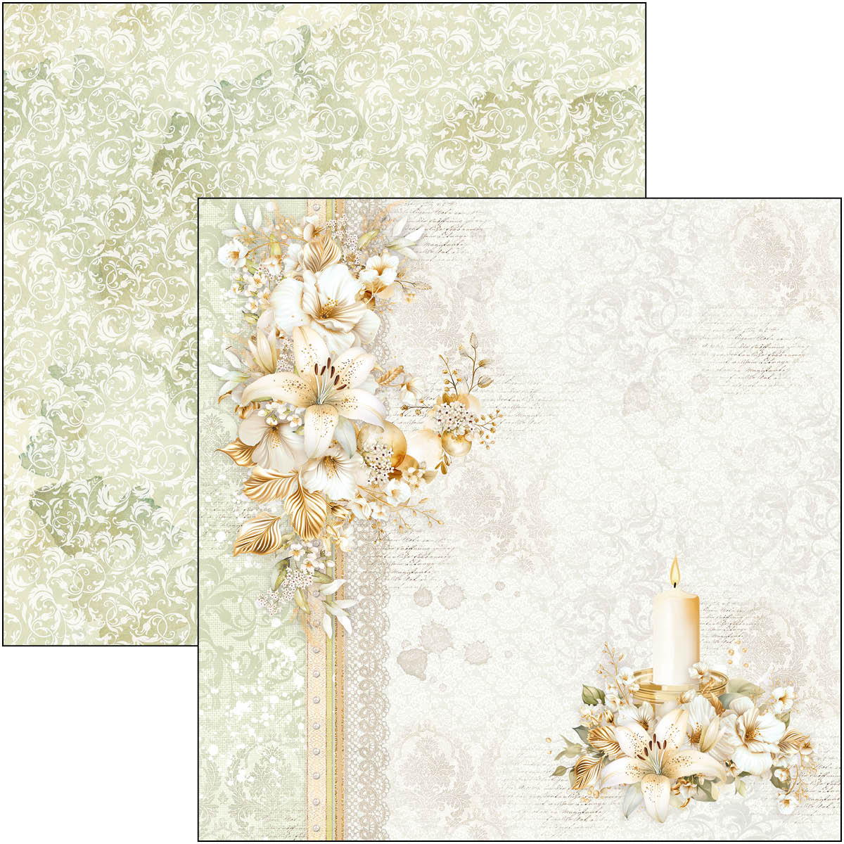 Blessing Day Paper Pad 12"x12" 12/Pkg