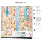 Ciao Bella The Little Prince Paper Pad 6"x6" 24/Pkg