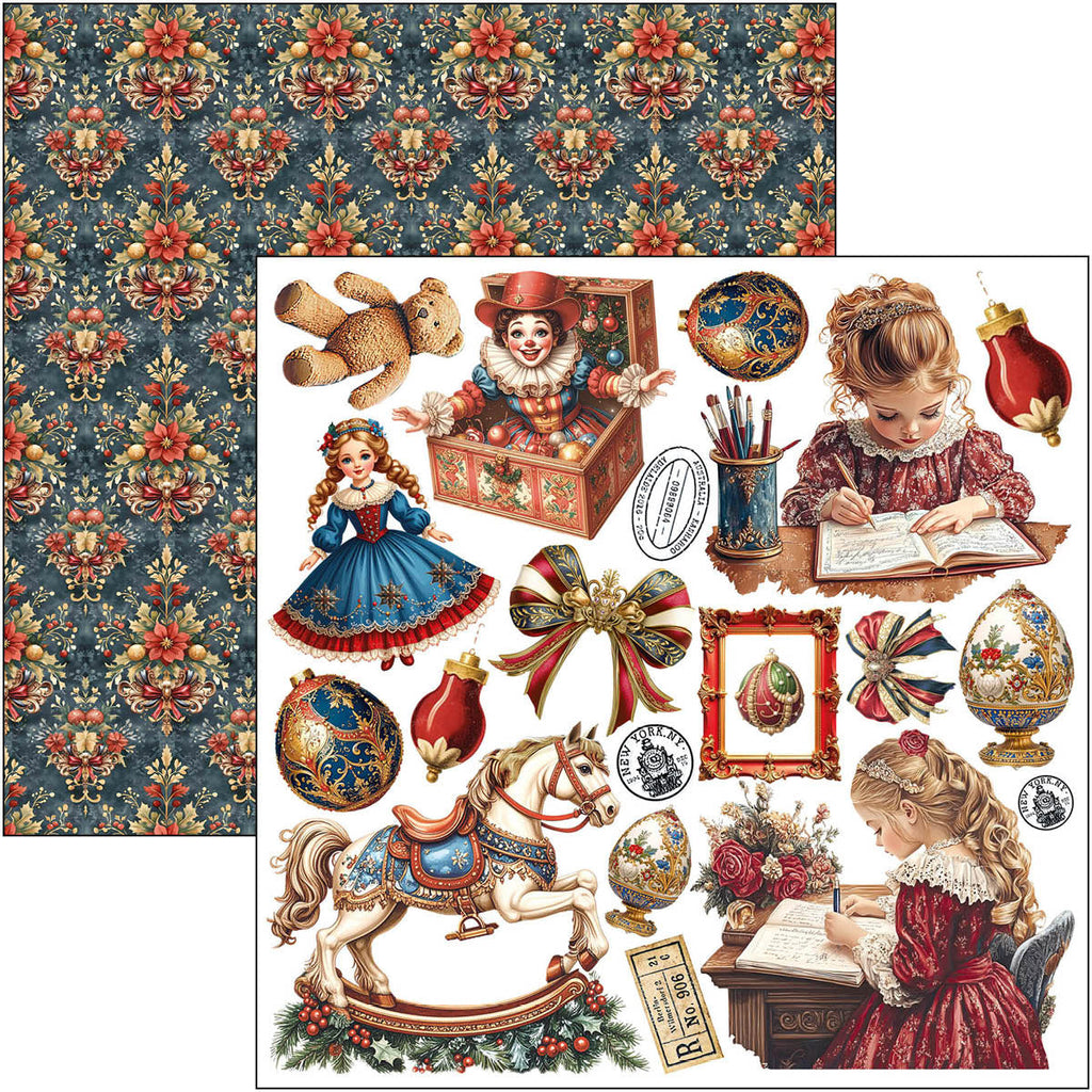 Toy Shop Fussy Cut Pad 6"x6" 24/Pkg