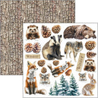 Forest Tales Fussy Cut Pad 6"x6" 24/Pkg