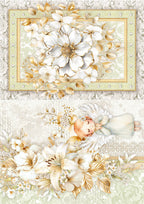 Rice Paper A5 MIXED 8/Pkg Blessing Day