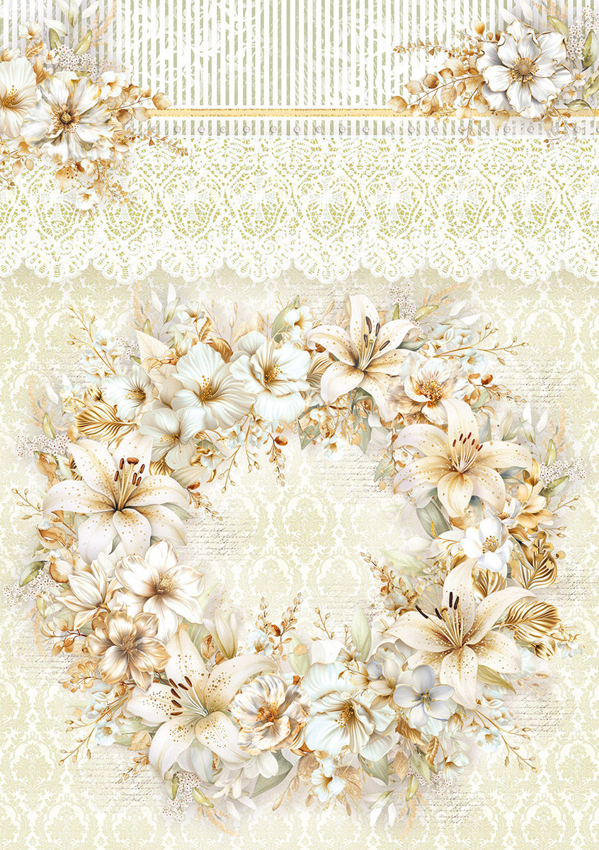 Rice Paper A5 MIXED 8/Pkg Blessing Day