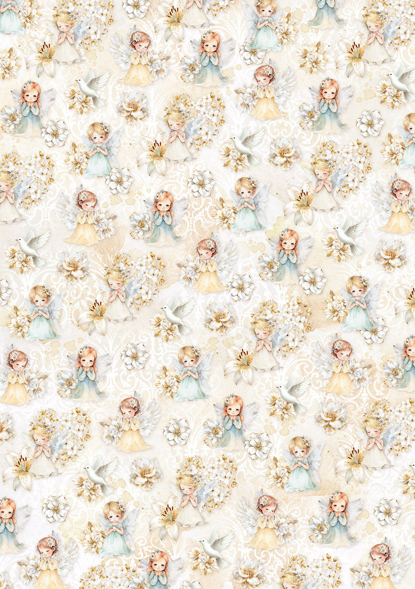 Rice Paper A5 MIXED 8/Pkg Blessing Day