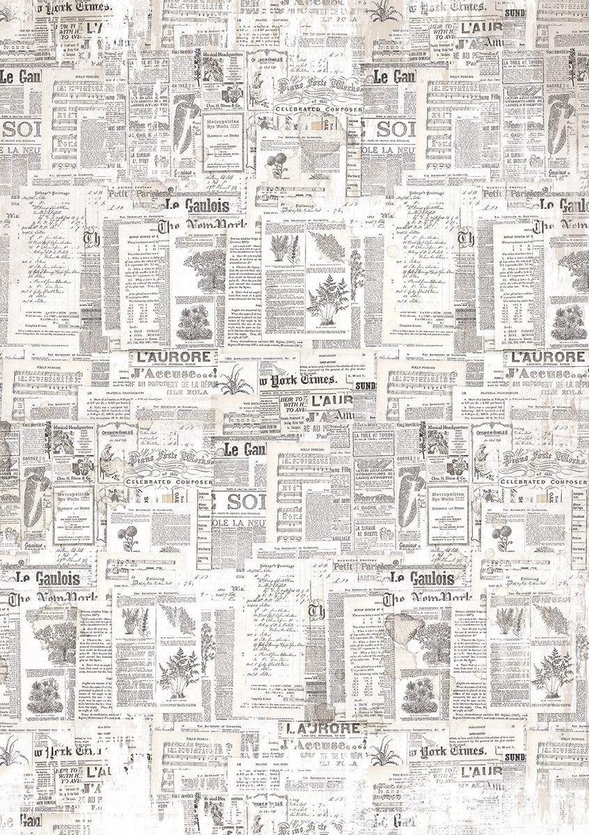 Rice Paper A5 MIXED 8/Pkg Secret Garden
