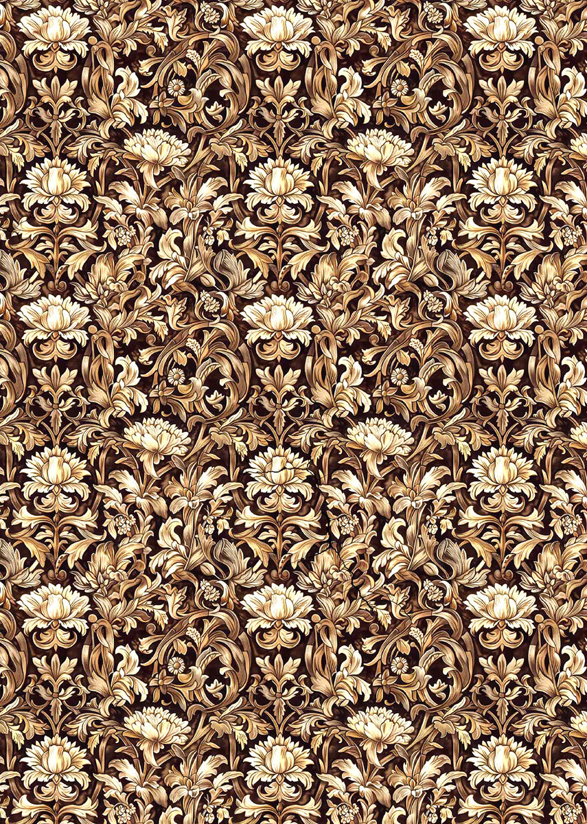 Vellum Cabinet Of Curiosities Paper Patterns A4 6/Pkg