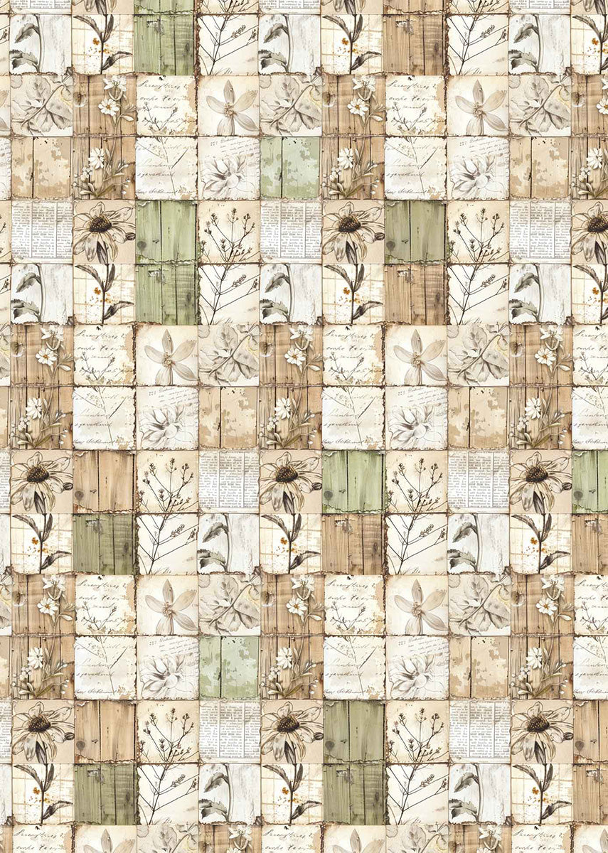 Vellum Cabinet Of Curiosities Paper Patterns A4 6/Pkg