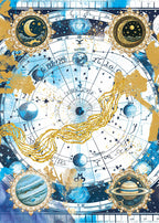 Vellum Celestial Paper Patterns A4 6/Pkg