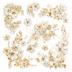 Vellum Blessing Day Fussy Cut 6"x6" 6/Pkg