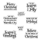 Crafters Companion Stamp & Die - Christmas Cabin