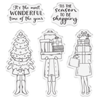 Crafter’s Companion Photopolymer Stamp - ‘Tis the Season to be Shopping