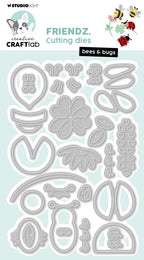 CCL Cutting Die Bees & Bugs Friendz 28 Pieces