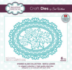 Creative Expressions Sue Wilson Stained Glass Maple Leaves Craft Die