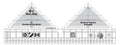 Creative Grids 90 Degree Double-Strip Quilt Ruler