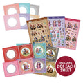 Delightful Golden Oldies Decoupage Card Kit