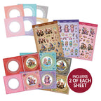 Delightful Golden Oldies Decoupage Card Kit