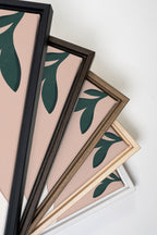 RADIANT FLORA DUO (2 Oeuvres sur toile étirée)
