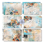 3Quarter Designs Cerulean Score 6x4 Card Pack
