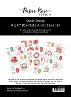 Candy Treats 6x8" Die Cuts & Sentiments 32073