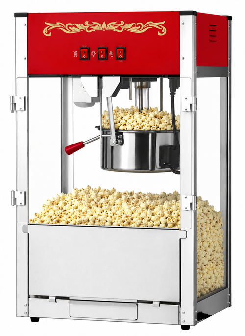 16oz Red Canadian Commercial Popcorn Machine