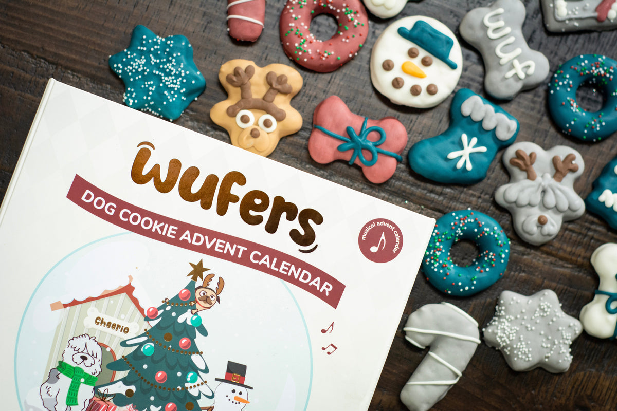 Wufers Snow Globe Singing Advent Calendar for Dogs