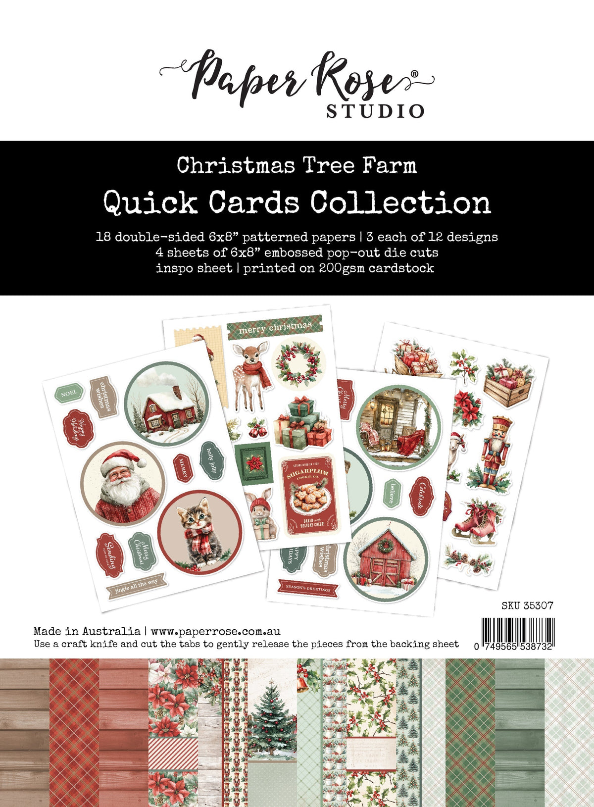 Christmas Tree Farm Quick Card Collection 35307