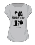 Circuit Life Tee in Pepper
