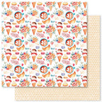 Coffee In Paris B 12x12 Paper (12pc Bulk Pack) 32310