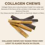 5-6 Inch Braided Collagen Stick