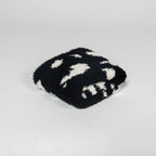 Tap Shoe & Baby's Breath Cow Print Lovey Baby Blanket