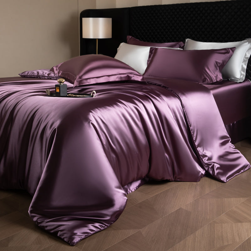 Lustre Luxe Elegant Duvet Set - Crystal Violet